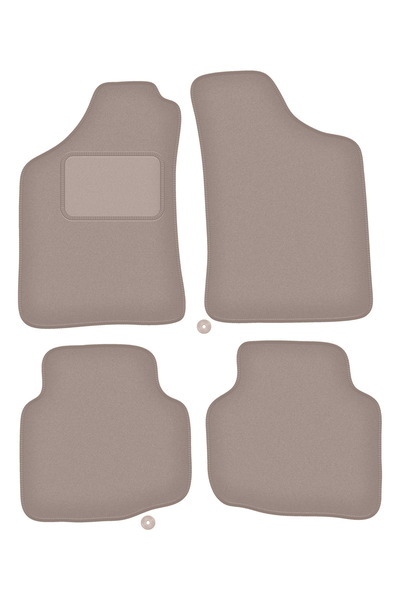 Other Covorașe bej velur pentru: Mitsubishi L200 Triton pickup (2001-2006)