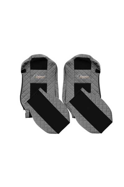 F-CORE Set huse scaune Mercedes MP4 Euro 6 gri