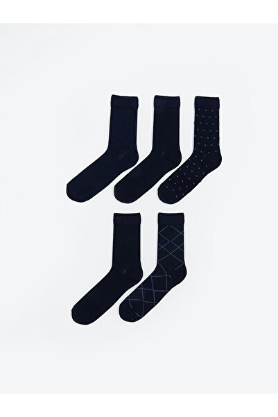 LC Waikiki Shining Choices Textured Men's Socks 5-Piece from Shining Store