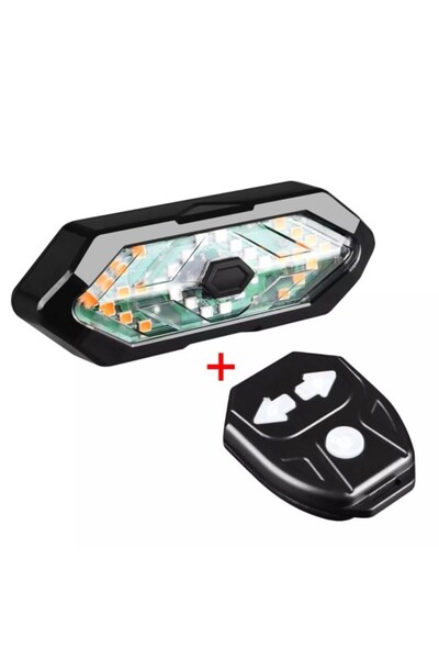 PRİZE Lampă spate pentru bicicletă FY-1820 cu telecomandă wireless