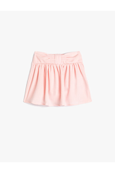 Koton Baby Girl's Pink Bow Detail Skirt