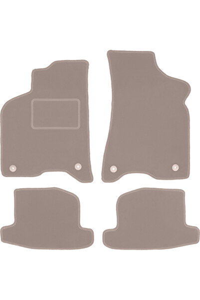 Other Covorașe bej velur pentru: Seat Arosa hatchback (1997-2005)