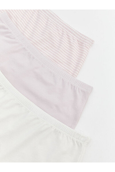 LC Waikiki Sparkling Selections from Shining Store | Girls' Boxer Shorts with Elastic Waistband, Pack of 3