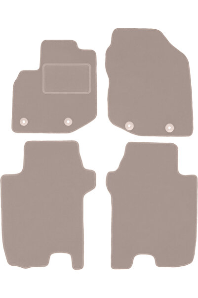 Other Covorașe bej velur pentru: Honda Jazz III hatchback (2008-2011)