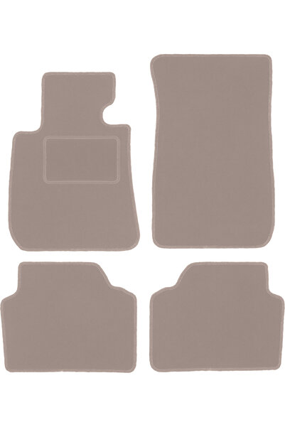 Other Covorașe bej velur pentru: BMW 3 E90 sedan (2004-2011)