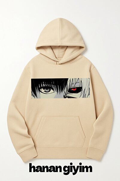 bellanova COPY - سويت شيرت بقلنسوة مطبوع عليه 3 خيوط للجنسين "4 جودة"