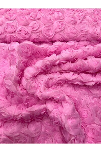 CANTEKİN TEKSTİL LASE GÜLLÜ KUMAŞ - 3 BOYUTLU KUMAŞ