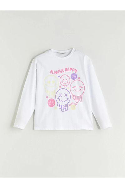 LC Waikiki Crew Neck Girl's T-Shirt
