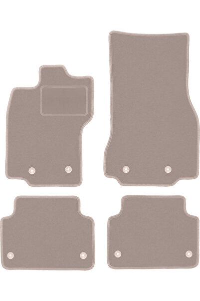 Other Covorașe bej velur pentru: Jaguar XF I 4WD X250 sedan, break (2007-2015)