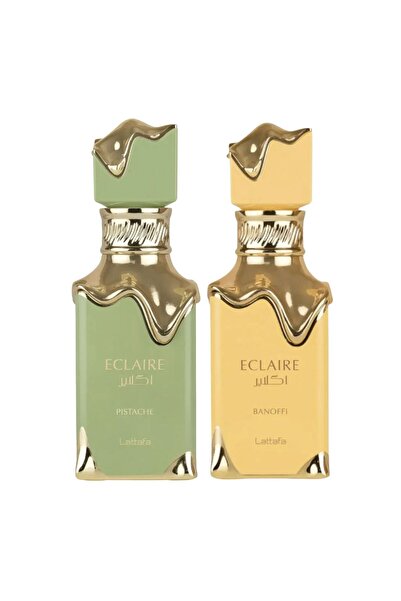lattafa Eclaire Pistachio Set with Eclaire Banoffi,