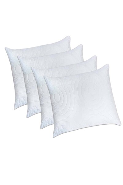 Pernador Set de 4 perne microfibra matlasata, 60x60 cm