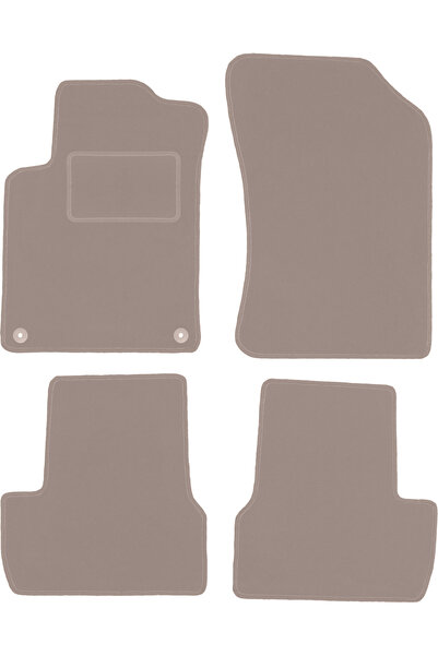 Other Covorașe bej velur pentru: Citroen C3 II hatchback (2009-2016)