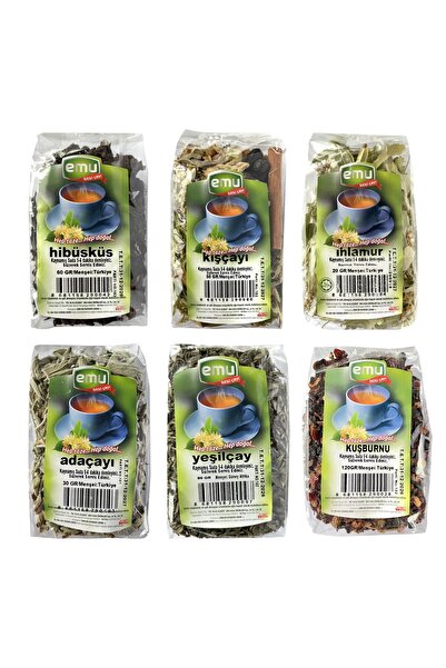 Emu Baharat Herbal Teas 6 Pack Mixed Pack