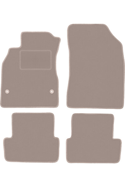 Other Covorașe bej velur pentru: Renault Fluence sedan (2009-2016)