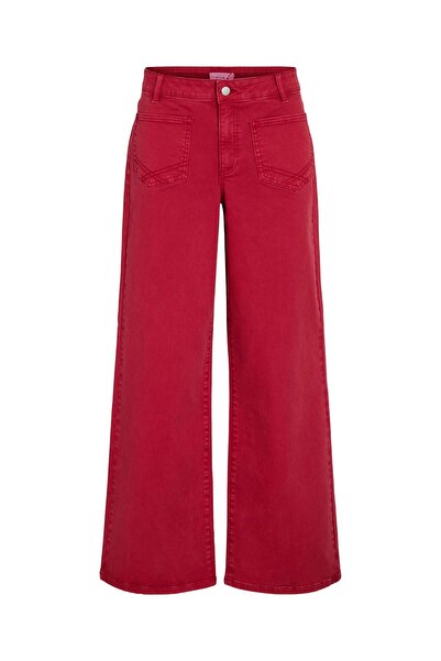 VILA Wide Leg Jeans VILORIE Mid-Waist