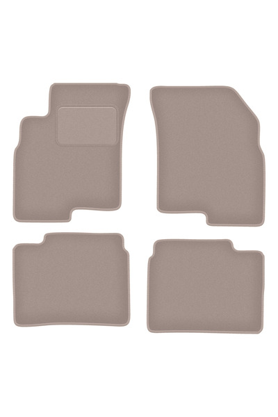 Other Covorașe bej velur pentru: Hyundai Sonata IV sedan (2005-2010)