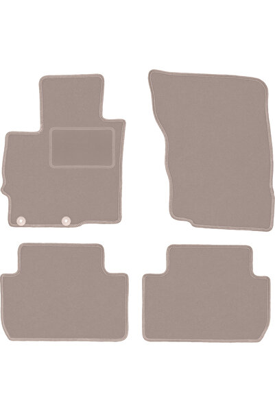 Other Covorașe bej velur pentru: Mitsubishi Eclipse Cross SUV (2017-)