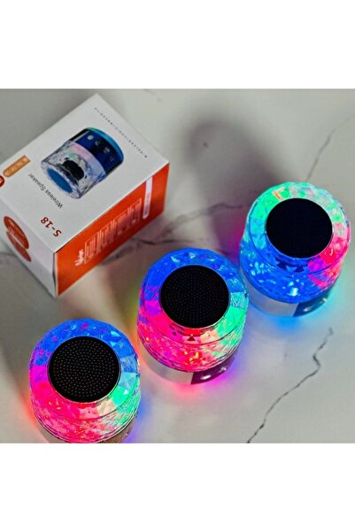 Zen Store Hot Sale S18 RGB Light Bluetooth Speaker - Outdoor Portable Mini Wireless Gift Speaker