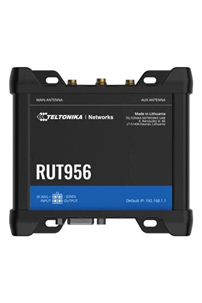 Other Router Teltonika Networks RUT956 WiFi/4G CAT4, wersja standardowa, zasi...