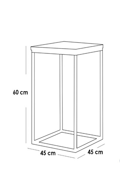 Generic Side Table: Elegant two-tiered side table