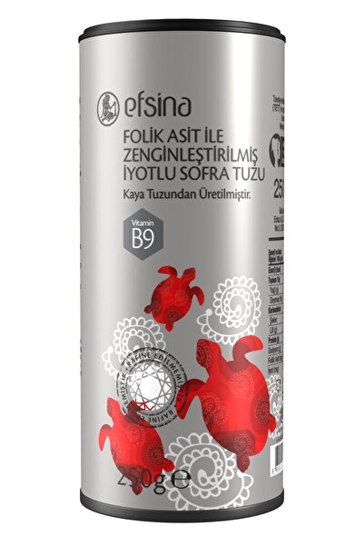 Efsina 250 G FOLİK ASİTLİ KAYA TUZU