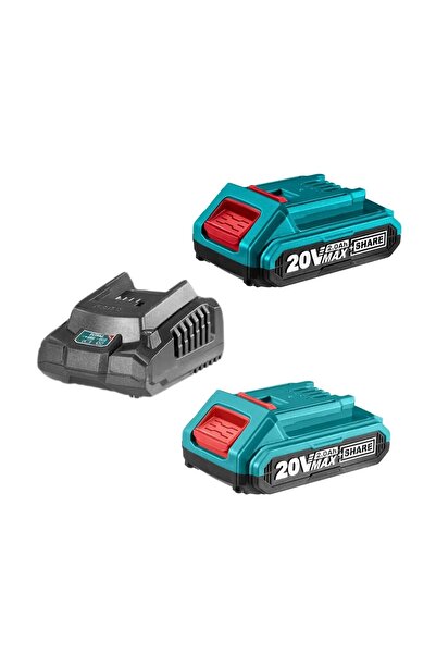 TOTAL Total TOSLI23024 2-in-1 20V Battery Lawnmower with Large Air Blower