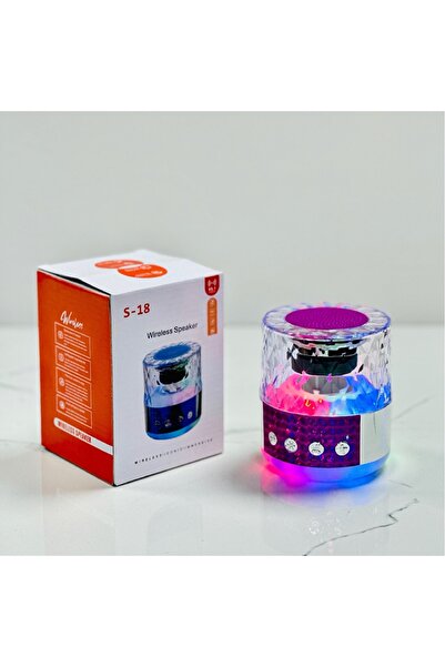 Zen Store Hot Sale S18 RGB Light Bluetooth Speaker - Outdoor Portable Mini Wireless Gift Speaker