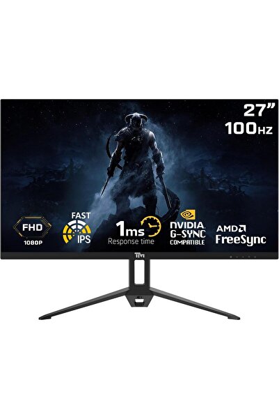 Twisted Minds 27-inch Fast IPS Gaming Monitor, FHD 1920×1080, 100Hz, 1ms, VESA (TM27FHD100IPS)