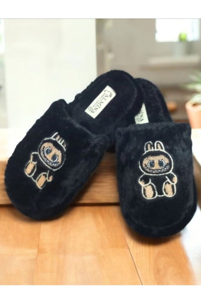 leon Labubu Figure-Shaped House Slippers