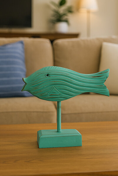 Hedicaret Balık Biblosu Dekoratif Obje Biblo Ayakta Durabilen