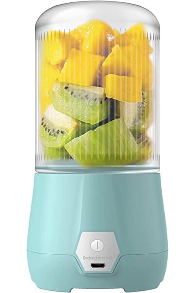 Türkiye Portable USB Rechargeable Mini Personal Blender (Light Blue)
