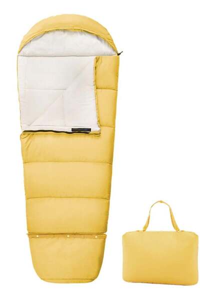 Generic Lightweight Kids Camping Sleeping Bag — Portable Waterproof with Compression Sack