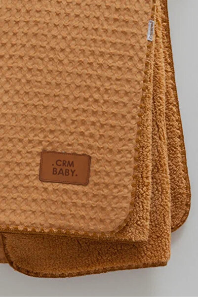 Caramell Baby Blanket Muslin and Welsoft Cinnamon Crml.Bte2113