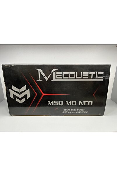 MACOUSTİC MSQ M8 NE 20 CM NEO MIKNATIS 200 RMS