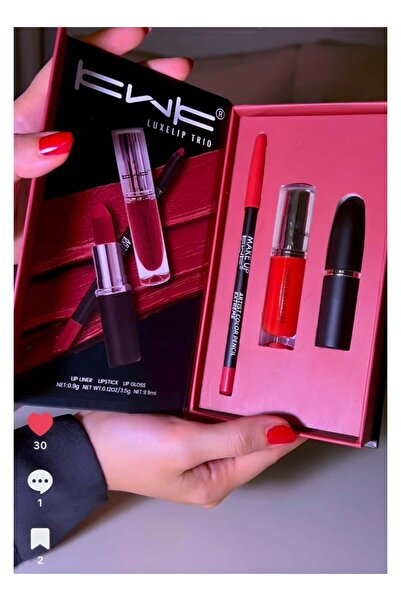 LUXE مجموعة FWC LuxeLip Trio