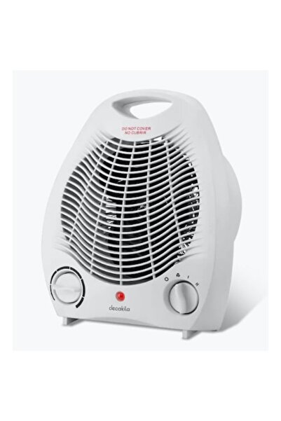 Decakila aerotermă compactă cu ventilator, 2000W, 3 niveluri de putere