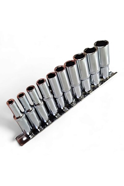 OEM Set of 10 long tubular socket bits 1/4"