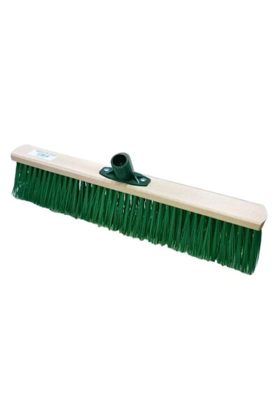 OEM Green wooden yard brush 50 cm