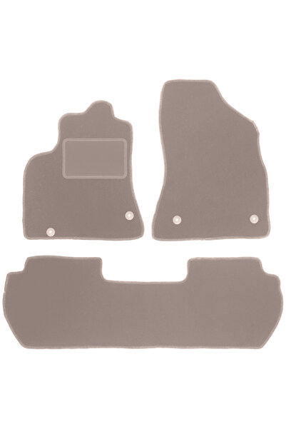 Other Covorașe din velur bej pentru: Citroen Berlingo II Multispace (2008-2018)