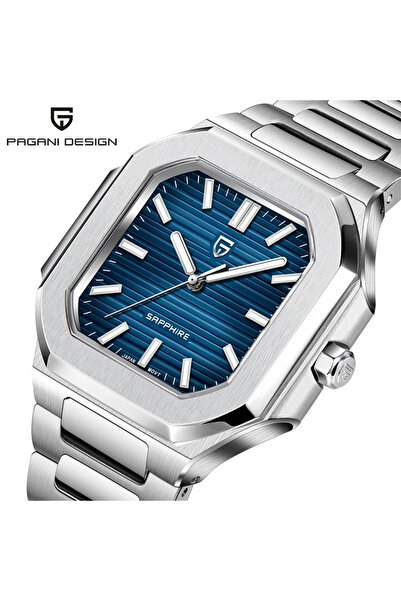 Pagani design Pagani YS019 Silver Men's Watch – Business Design, Multiple Functions, Luminous Display, 5ATM