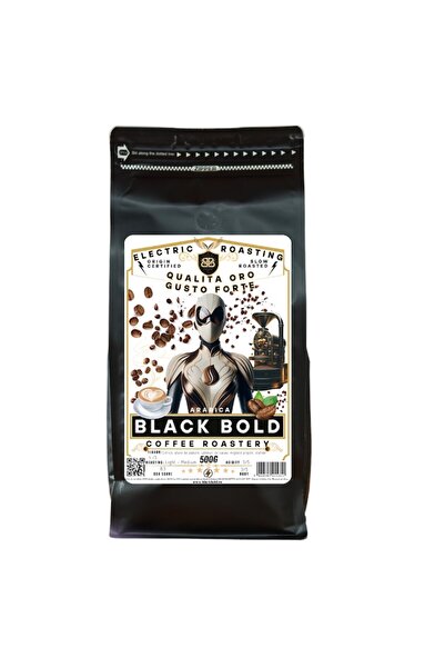 Black Bold Coffee Roastery Cafea Boabe de Specialitate, 100% Arabica, Black B...