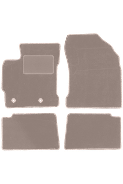 Other Covorașe bej velur pentru: Toyota Corolla XI E16 hatchback, sedan (2013...