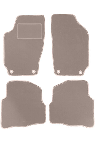 Other Covorașe bej velur pentru: Skoda Fabia I hatchback, sedan, break (1999-2007)