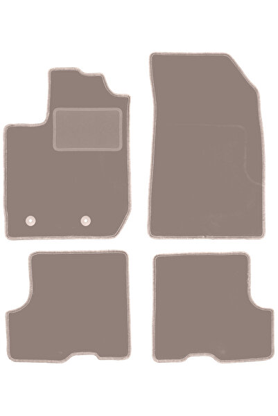 Other Covorașe bej velur pentru: Dacia Duster II 4WD SUV (2018-)