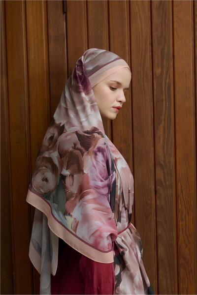 İpekhan Winter Bloom Collection Qupra Shawl 30002-10078