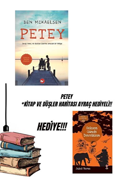 Karma Kitaplar PETEY *KİTAP VE DÜŞLER HARİTASI AYRAÇ HEDİYELİ!!