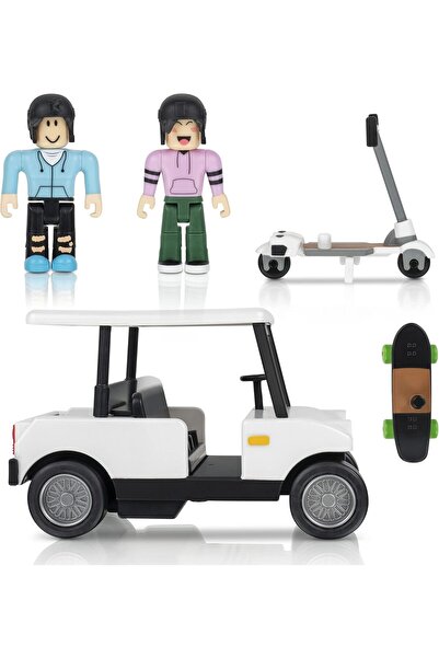 Roblox Celebrity Collection - Brookhaven: Golf Cart Deluxe Vehicle [Includes Exclusive Virtual Item]