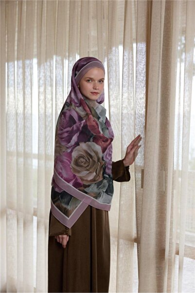 İpekhan Winter Bloom Collection Qupra Shawl 30002-10055