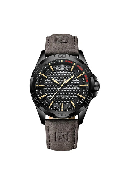 Naviforce 8023 Men's Watch Black-Yellow – Luxury Design, Multiple Functions, Luminous Display, 3ATM