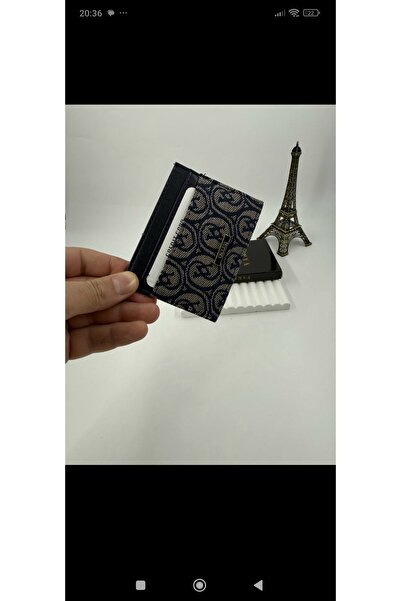 Golden Monogram Patterned Card Holder/Wallet